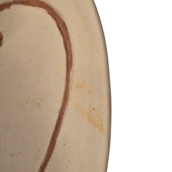 Ceramic Peace Angel Figurine Tan 9 Inch Home Decor AS IS READ - Picture 13 of 16